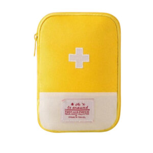 Trousse Médicaments Voyage jaune
