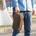 trousse de toilette homme élégante