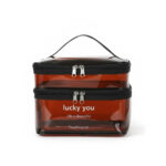 rangement maquillage transparent