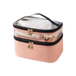 trousse de toilette beige crème