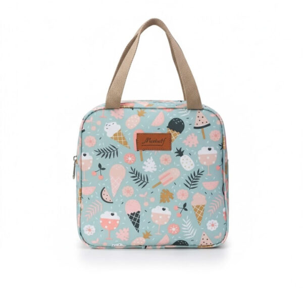 Vanity souple motif glaces