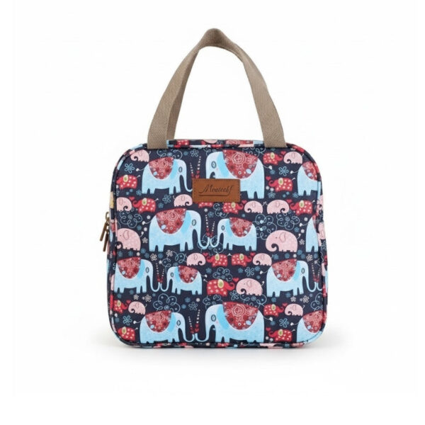 Vanity souple avec motifs éléphants