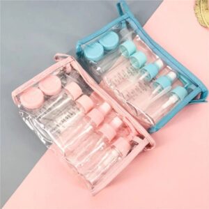 trousse de toilette transparente